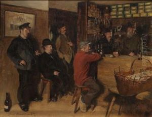 Die Taverne by Josef Danilowatz