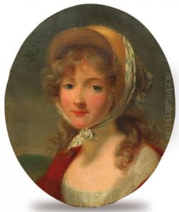 Portrait De Jeune Fille Au Fichu
