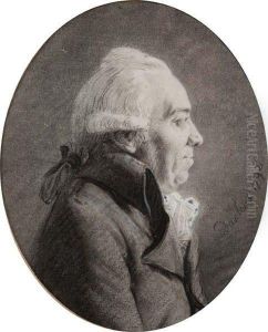 Portrait D'homme De Profil by Henri Pierre Danloux