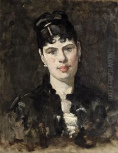 Portrait Of A Woman by William Turner Dannat