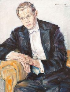 Herrenportrait by Karl Dannemann