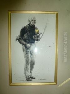 Homme Lisant by Edouard Dantan
