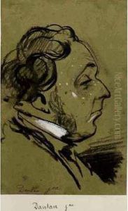 Dantan Jeune De Profil by Jean-Pierre Dantan