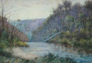 River View by Alfred James Daplyn
