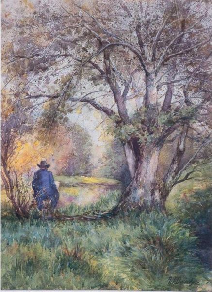 The Artist At Work - view 1