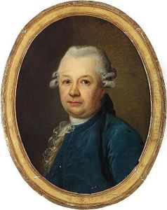 Fr. Aug. Darbes: A Pair Of Oval Portraits Of Mr And Mrs V. Bock Sarenhoff