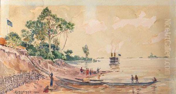 Arrival Of The Ferry - view 1