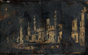 Etude De Palais, Fragment De Tableau