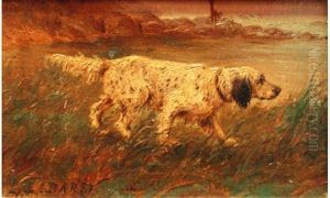 Chien A L'affut. by Louis Darey