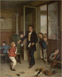 Les Petits Fumeurs Pris Sur Le Fait by Andre Henri Dargelas