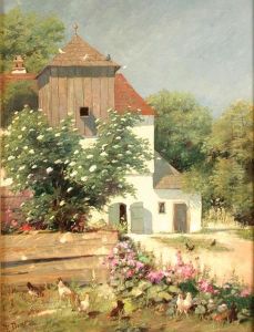 Casa Di Campagna Con Galline