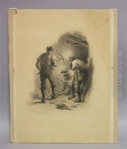 Miners by Felix Octavius Carr Darley