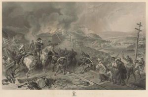 On The March To The Sea by J. Felix Darley