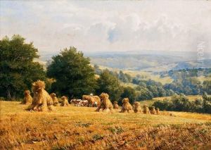 Erntezeit Im Wienerwald by Hugo Darnaut