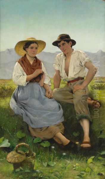 Kurtiserande Par - view 1