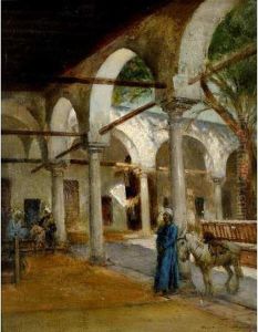 Cour Dune Auberge Au Caire by Maxime Dastugue
