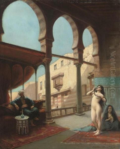 The Snake Charmer by Maxime Dastugue