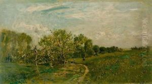 Pommiers Et Paysage