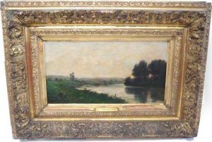 Bords De L'oise by Charles-Francois Daubigny