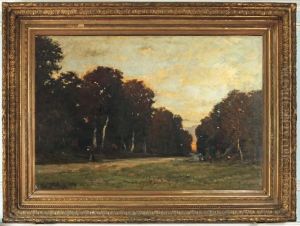 Paysage Au Crepuscule by Karl Pierre Daubigny