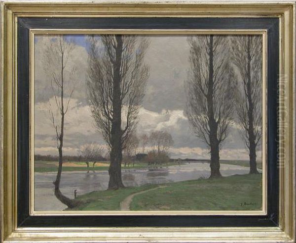 Bord De Riviere Par Temps Gris - view 1