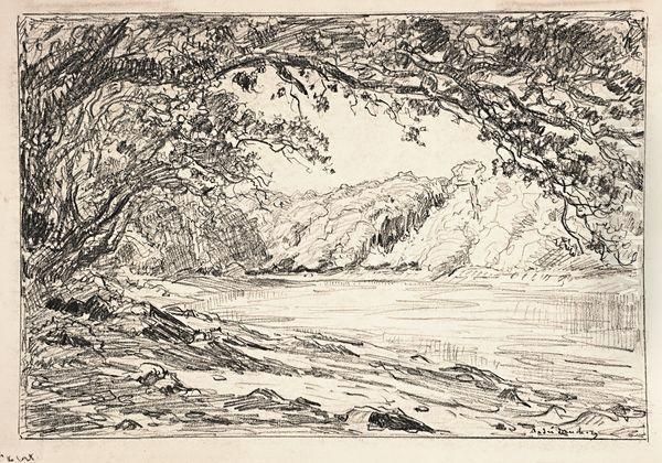 Bords De L'odet Sous Les Arbres - view 1