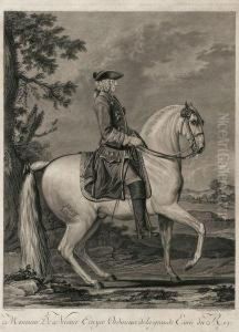 Monsieur De Nestier Ecuyer Ordinaire De La Grande Ecurie Du Roy by Jean Daulle