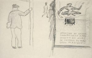 Apparition Du Grand Thaumaturge Apres Soixante-dix Jours De Cuisson Du Chaudron Magique by Rene Daumal