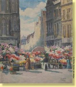Marche Aux Fleurs A La Grand Place