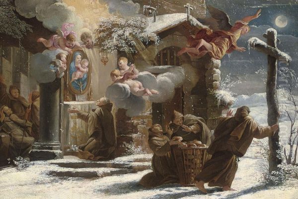 The Vision Of A Franciscan Saint - view 1
