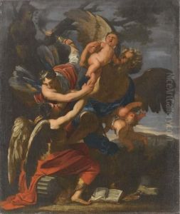 Allegoria Del Tempo by Charles Claude Dauphin