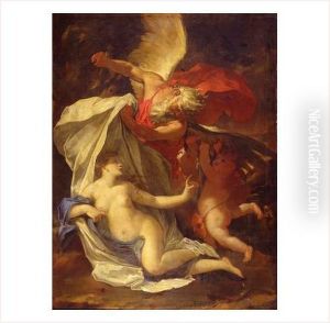 Le Temps Devoilant La Verite by Charles Claude Dauphin