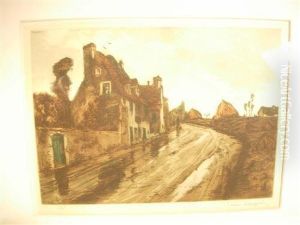 Rue De Village. 1913
