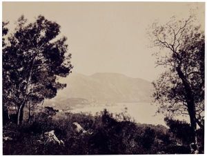 L'hiver A Menton Par Alfred De Longperier-grimoard by Louis Alphonse Davanne