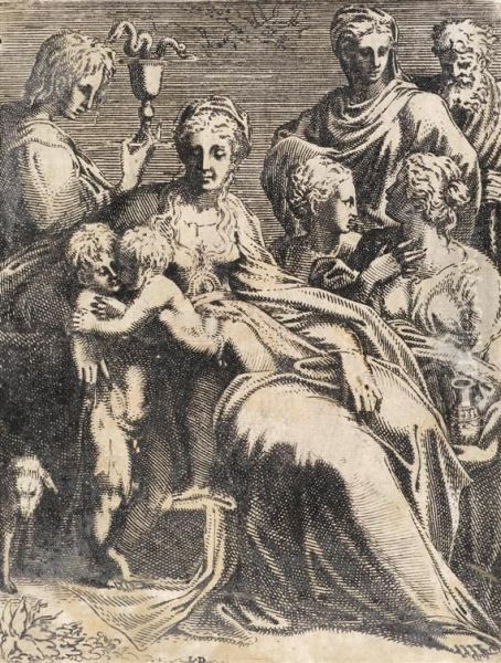 Theholy Family And Saints - view 1