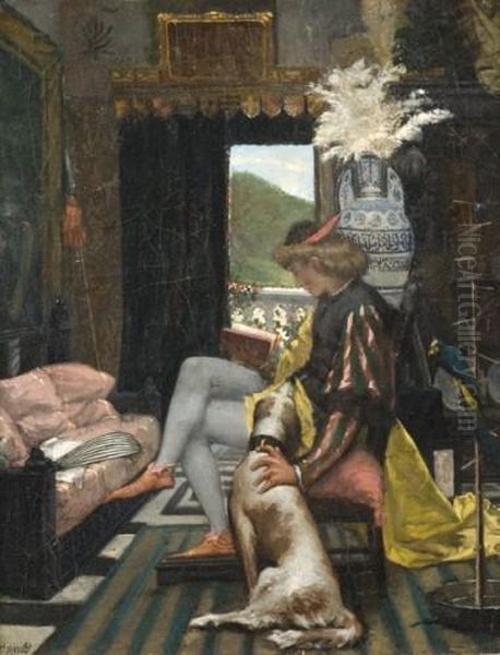 Menestrel Dans Un Interieur - view 1