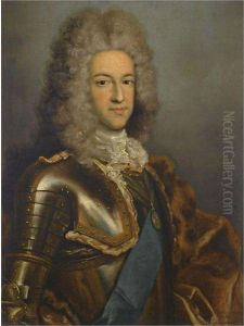 Portrait Of Prince James Edward Stuart, The Old Pretender, Wearingthe Garter Sash