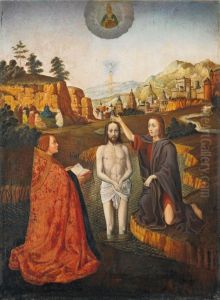 Taufe Christi by Gerard David