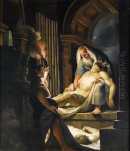 Mise Au Tombeau by Giovanni David