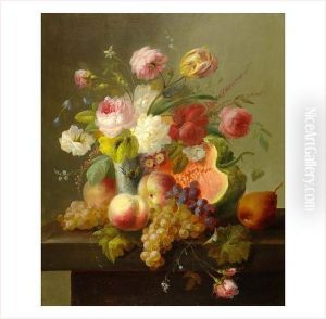 Fleurs Et Fruits by Jacques Louis David