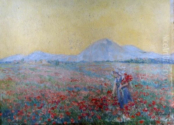 Le Champ De Coquelicots - view 1