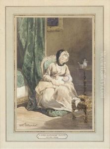A Mother And Child by Louis Alphonse David