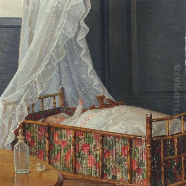 A Child In Its Cradle - view 1