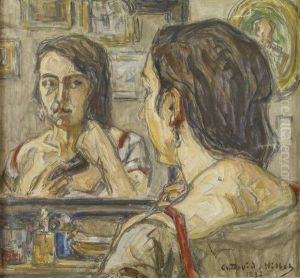 Femme Au Miroir by Germain David-Nillet