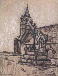 La Chapelle Notre Dame De La Joiea Penmarch by Germain David-Nillet