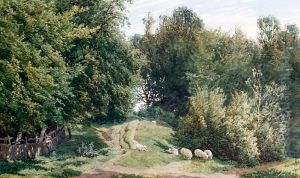 Wooded Landscape by Charles Grant Davidson