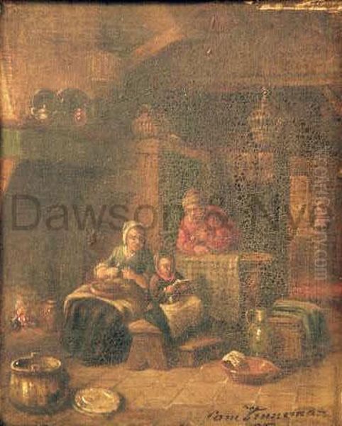 A Framed Oil On Board - view 1