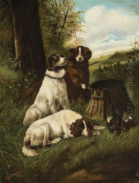 Three Retrievers - view 1
