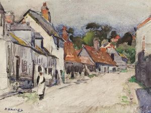 Village, France by David Davies