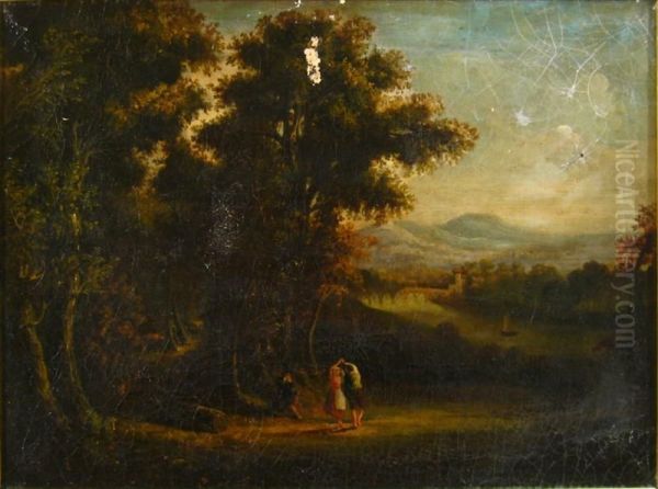 Dancers In Landscape - view 1